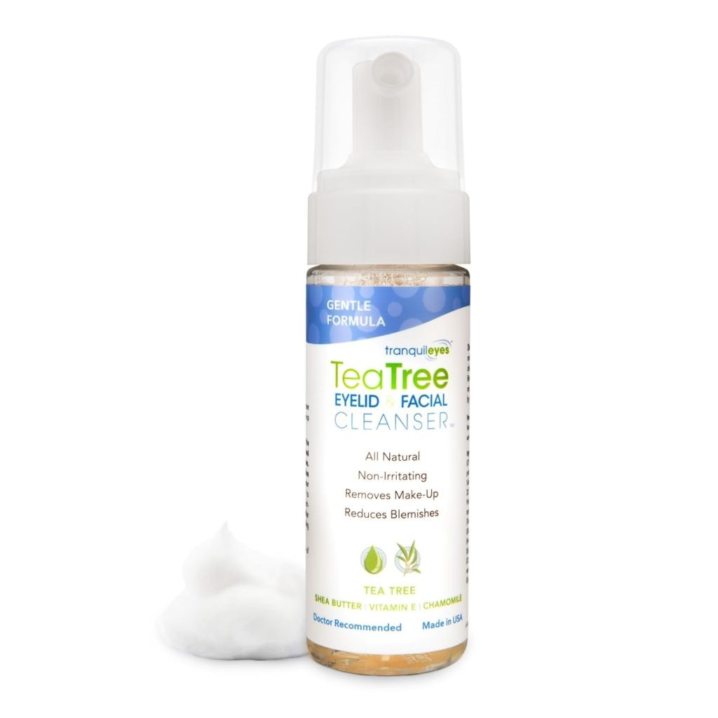 EYEECO Gentle Tea Tree Oil Foaming Facial Cleanser