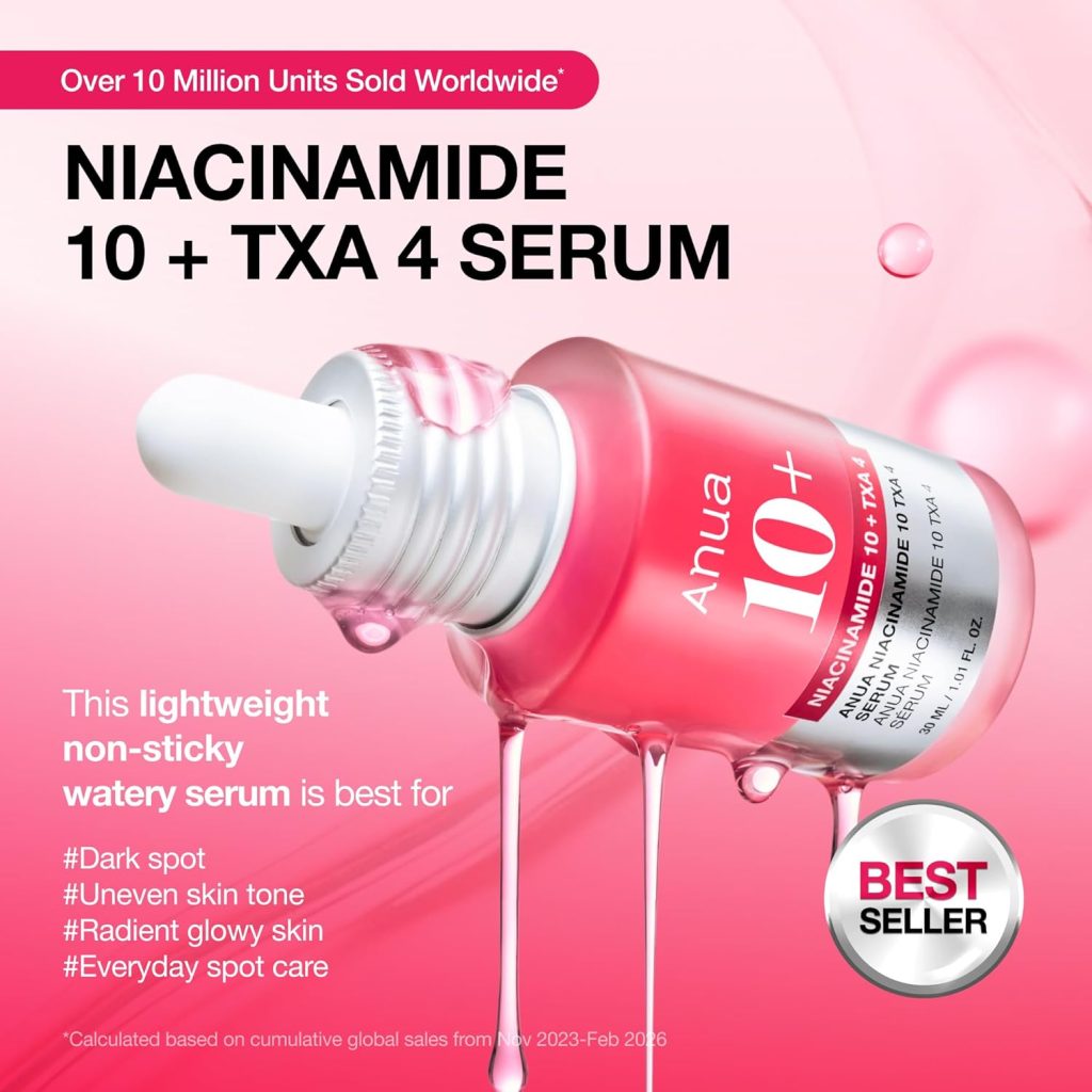 Anua Niacinamide 10 TXA 4 Serum for uneven skin tone
