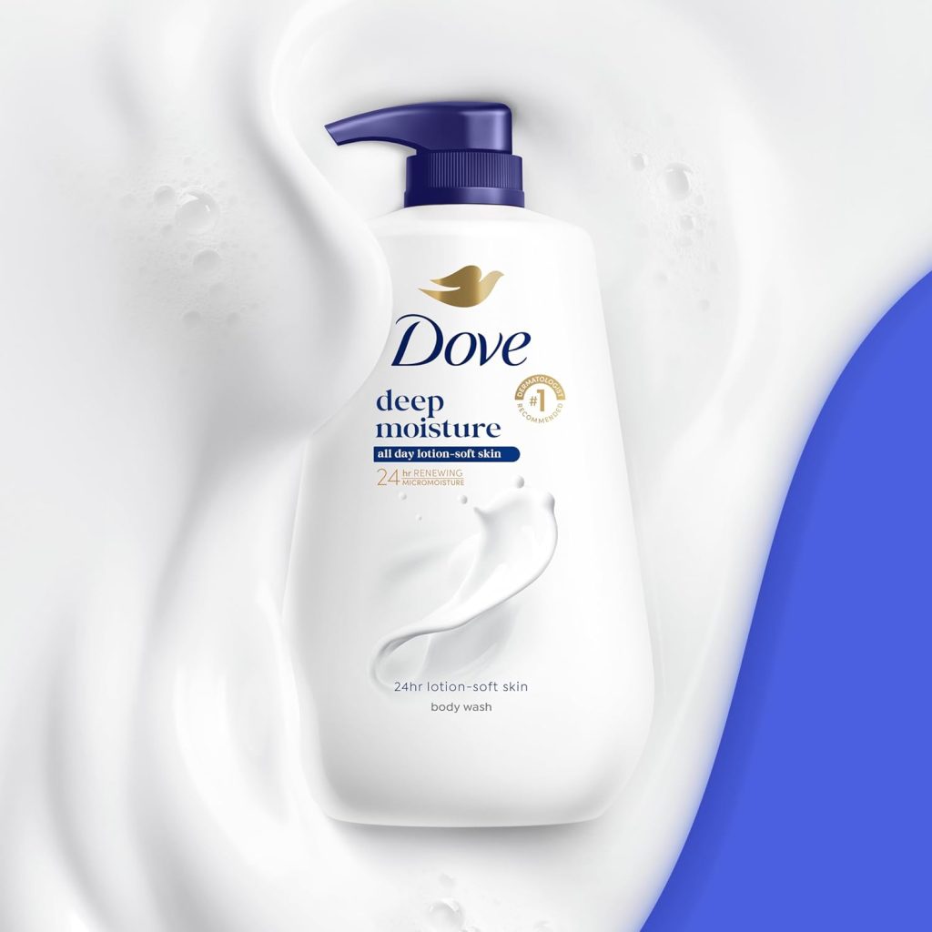 Dove Deep Moisture Body Wash for dry skin