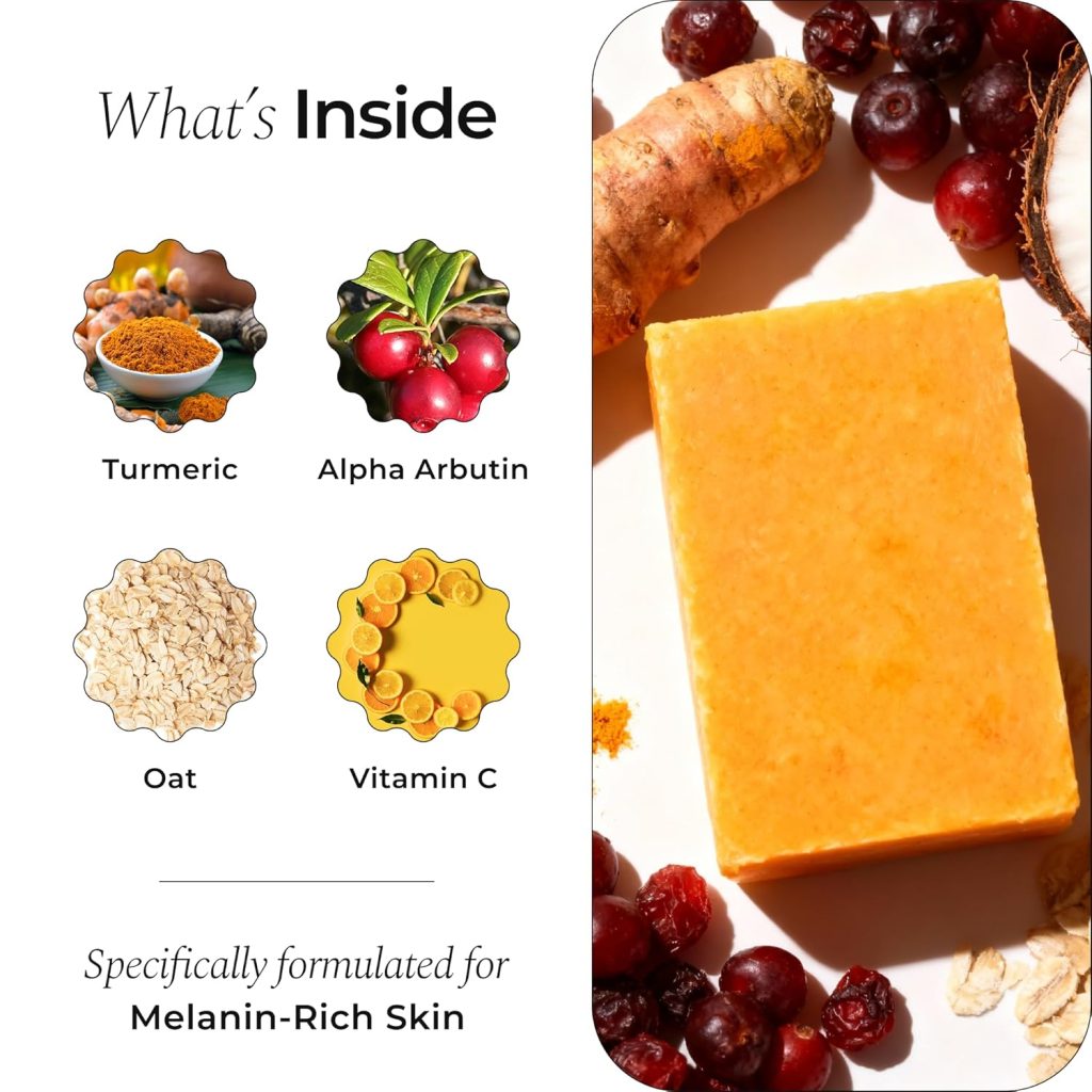 Glo Melanin Organic Turmeric Soap