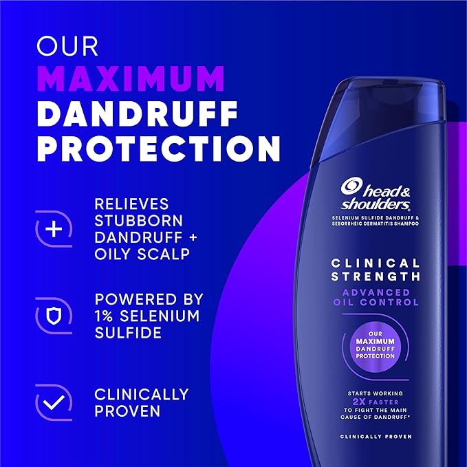 Head & Shoulders Clinical Strength for oily dandruff
