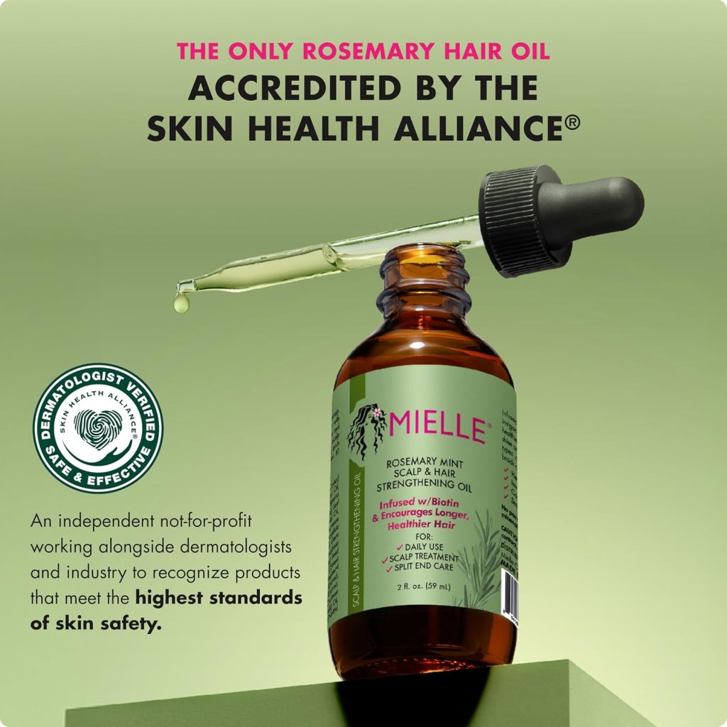 Mielle Rosemary Mint Hair Oil for scalp and dry ends