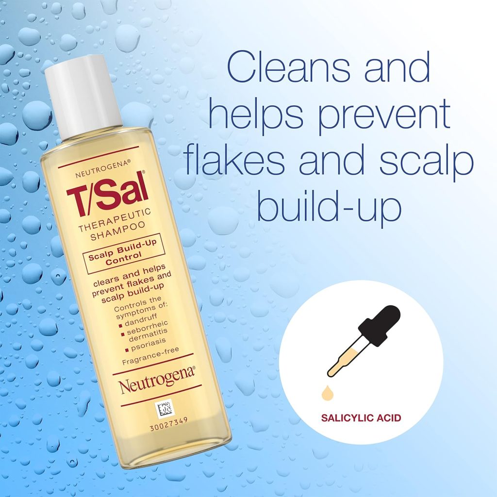 Neutrogena T/Sal Shampoo for scalp buildup
