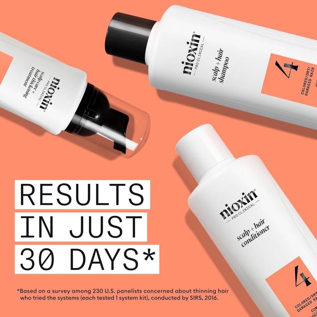 Nioxin System 4 for colored and thinning hair