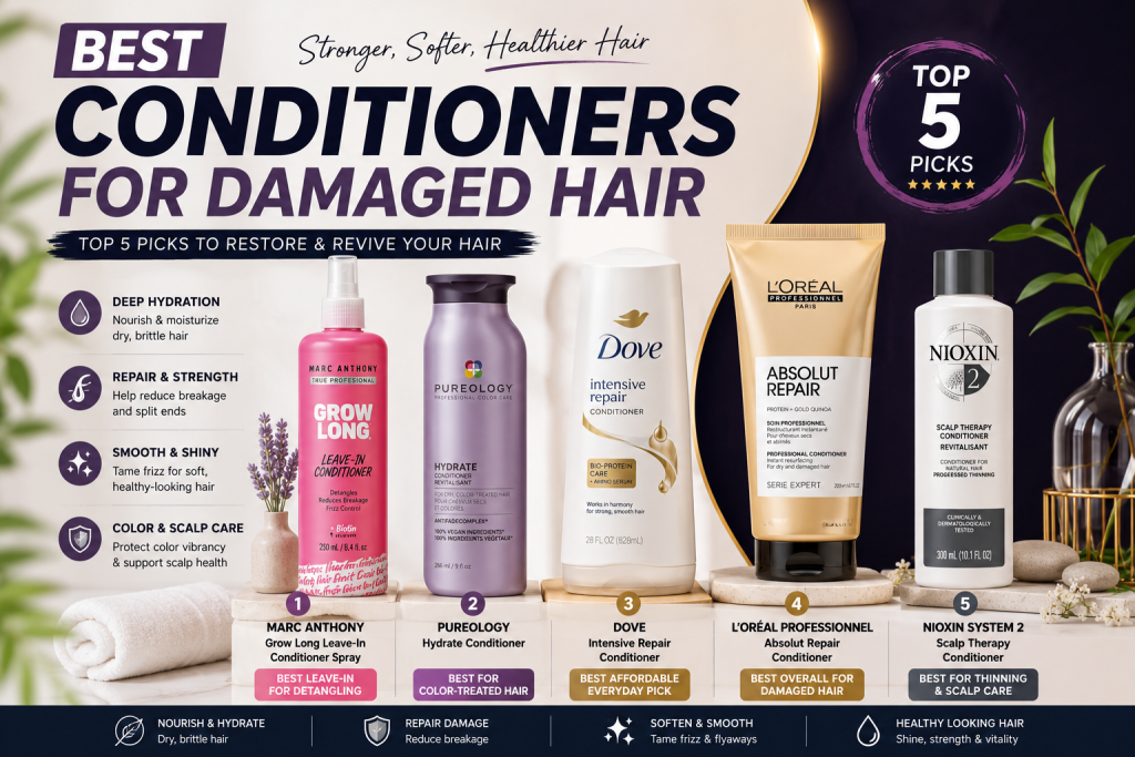 best conditioners for damaged hair
