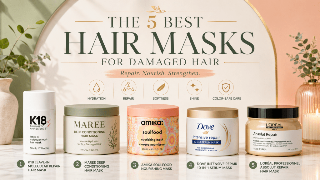 best hair masks for damaged hair